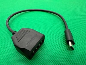 Genuine Original AC Draeger Infinity USB Type C to 4 Pin Adapter Cable - Picture 1 of 2