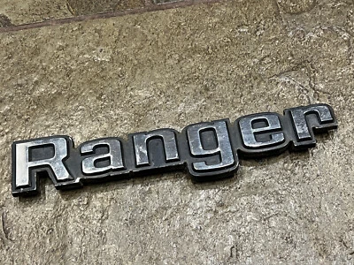 1970-1972 Ford F-250 Ranger прикроватная эмблема пикап металлический значок табличка - Изображение 1 из 4