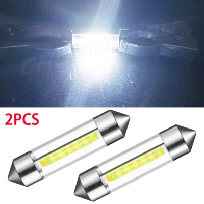 6000K White 6418 6411 36MM LED License Plate Tag Light Bulbs for BMW - Image 1 of 4