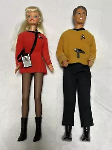 1996 BARBIE AND KEN STAR TREK 30th Anniversary Collector Edition Never Opened - Picture 1 of 2