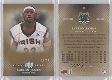 2013 Upper Deck All-Time Greats Spectrum Silver /50 LeBron James #53