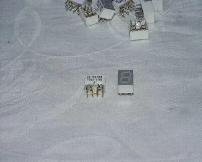 2 Stück VISHAY TDSG 1160 grün Siebensegmentanzeige - Bild 1 von 4