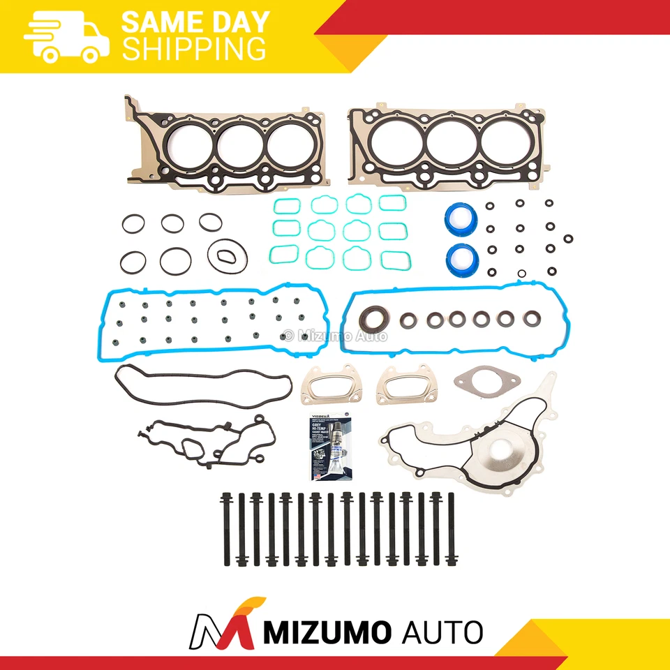 Head Gasket Bolts Set Fit 11-16 Ram Chrysler Dodge Avenger Jeep 3.6L DOHC VIN G - Image 1 of 4