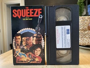 The Squeeze VHS Tape, 1991 Lee Van Cleef , Only One On EBAY! Rare OOP HTF Video - Picture 1 of 6