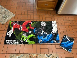 Vintage Power Rangers Space Police SPD Towels Disney Store Exclusive Lot Of 2 - Picture 1 of 8