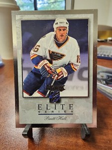 Brett Hull 1996 Donruss Elite Series #8315 /10000 Blues