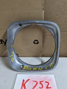 1970 PONTIAC BONNEVILLE ORIGINAL HEAD LIGHT BEZEL LH - Bild 1 von 17