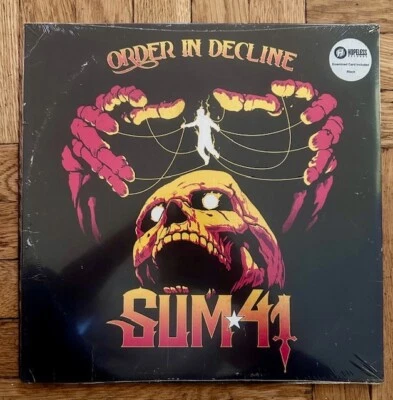 Sum 41 - Order in Decline - Vinyl LP Record  Hype Sticker “NEW SEALED” - Image 1 of 2