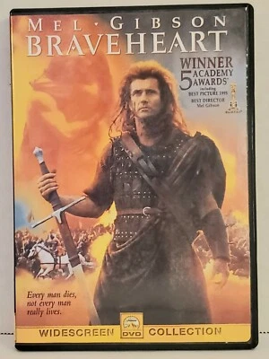Braveheart-Mel Gibson DVD - Widescreen Historical Epic with Mel Gibson - Image 1 of 3
