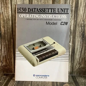 COMMODORE 64 1530 DATTASETTE UNIT C2N INSTRUCTION MANUAL - Picture 1 of 2