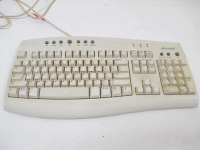Vintage Microsoft internet Keyboard X08-74735 - Image 1 of 4