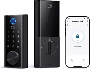 eufy Security S230 Smart Lock Touch Fingerprint Keyless Entry Türschloss Riegel - Bild 1 von 6