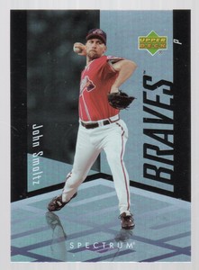 2007 Upper Deck Spectrum Atlanta Braves Baseball Card #55 John Smoltz