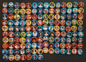 1984 Fun Foods Baseball Buttons Complete 133 Button-Pin Set - Mattingly Rookie - Picture 1 of 10