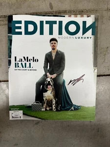 Lamelo Ball Signed Magazine Autograph Charlotte Hornets JSA - Picture 1 of 1