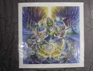 Green Tara by Roman Villagrana - Signed Print 18" x 18" - Picture 1 of 5