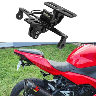 For Kawasaki Ninja 400 650 Fender Eliminator Kit License Plate Holder Bracket - Image 1 of 4