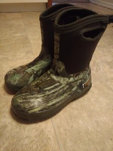 ROCKY PROHUNTER 400 GRAM THINSULATE WATERPROOF YOUTH  5 M Rubber BOOTS - Picture 1 of 8