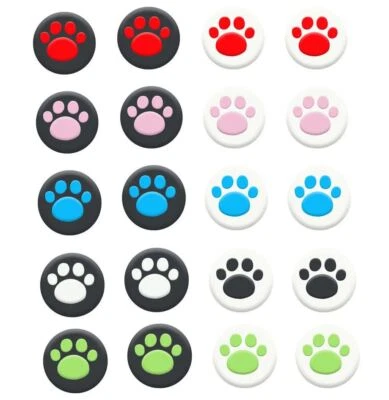PS4 PS5 Thumbstick Joystick Kappe Caps Tatze, Katze, Pfote für Analog Controller - Bild 1 von 4