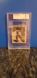 1948 Bowman Baseball #14 Allie Reynolds Bvg 6 Ex-Mint RC rookie (hc9toL7)