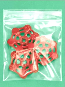 4 MIL -NEW OEM Original ULINE S-1708  4 x 4" 4 Mil  Poly Reclosable Zip Bag 1000 - Picture 1 of 1