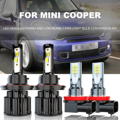 Kit de faros LED y faros antiniebla para Mini Cooper Countryman/Paceman 11-16 Foto 1 de 4