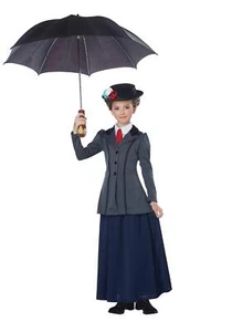 California Costumes Girl's English Nanny Costume Medium - Picture 1 of 1