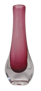 Vintage Sommerso Style Encased Vase - Used - Good Condition - H20CM B59 W174 - Picture 1 of 10