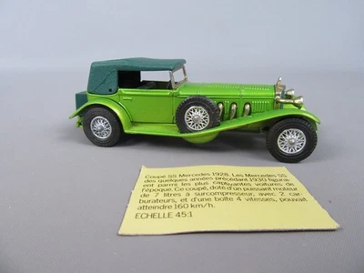 D619 Matchbox Models of Yesteryear Y-16 UK Mercedes-Benz SS 1928 Vert 1:43 - Photo 1/4