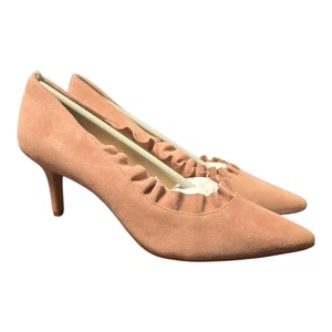 Tacón de gamuza para mujer SOLE SOCIETY Rose Bud talla 8M nuevo en caja - Imagen 1 de 10