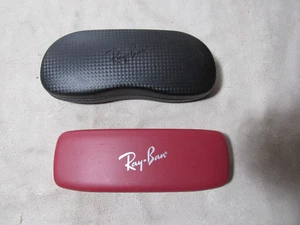 RayBan Eye Glasses & Sunglasses Cases Only Pair - Picture 1 of 5