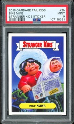 2018 Garbage Pail Kids Stranger Things SP 2b Mike Wheeler ET *POP 1 ~ PSA 9 - Image 1 of 2