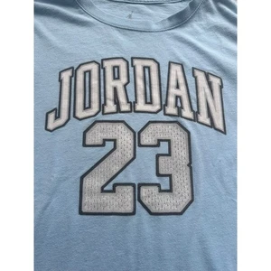 Michael Jordan #23 UNC Blue Tee Kids L / Adult XS - Picture 1 of 7