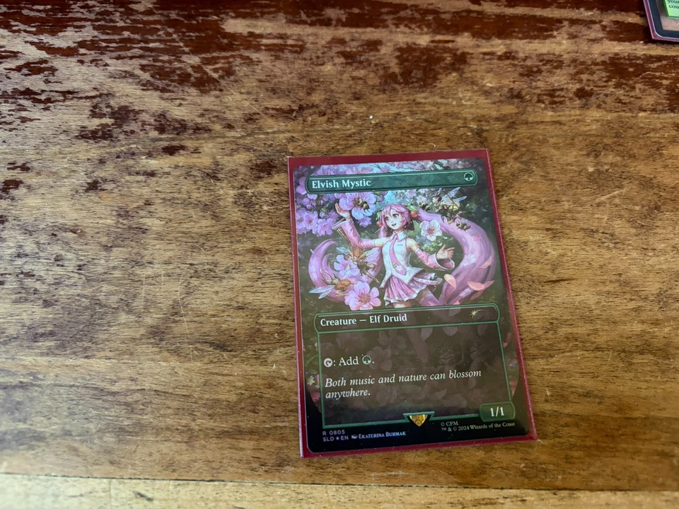 Elvish Mystic (0805) (Rainbow Foil) Secret Lair Drop Foil - Image 1 of 1