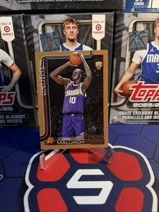 Khaman Maluach Topps Basketball RC Rookie Card Gold #d /2025 Phoenix Suns - Picture 1 of 2