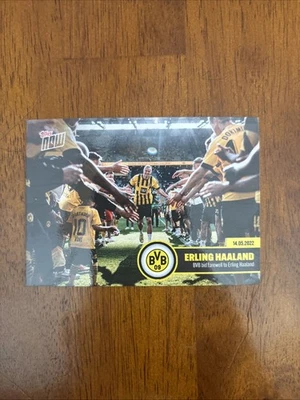 2021-22 Topps Now BVB Borussia Dortmund - Erling Haaland #006 Foto 1 de 2