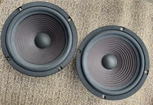 Excellent Pair (2) USA JBL 208H 8” LF Woofer Speakers G300 7.0 / 7.1 DCR - Picture 1 of 6