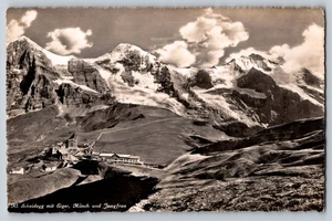Pequeña postal de Scheidegg - Eiger, Mönch & Jungfrau View - Imagen 1 de 2