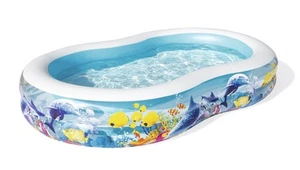 Bestway® Family Pool Sea Ground 262 x 157 x 46 cm, oval - Bild 1 von 4