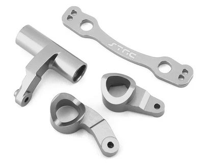 ST Racing Concepts Arrma 6S Aluminum HD Steering Bellcrank Set (Silver) - Image 1 of 2