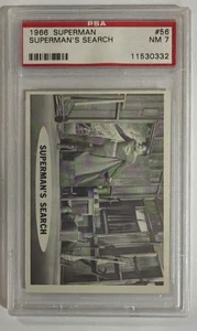 1966 Topps Superman #56 Superman's Search PSA 7 - NM - Bild 1 von 2