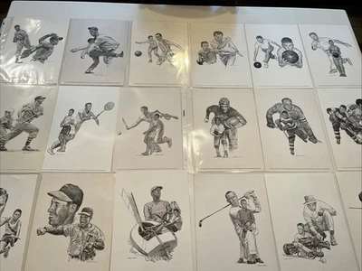 LOTE DE 18 series deportivas equitativas de los años 60 de Robert Riger VARIEDAD Foto 1 de 4