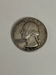 1956 Washington Silver Quarter - Picture 1 of 2