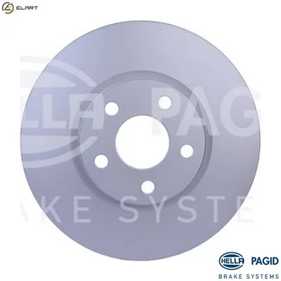 2x BRAKE DISC 8DD 355 125-511 FOR FORD UNCK 1.5L UNCI/UNCJ 1.5L UFCB/UFCA 2.0L - Image 1 of 4