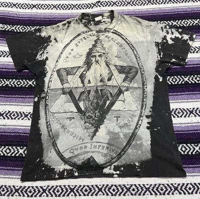 Camiseta De Colección Años 90 Rey Salomón As Above So Below Hombre Más Sabio Rico Mosquitohead Foto 1 de 4