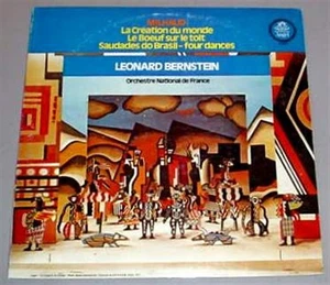 LEONARD BERNSTEIN ORCH. NAT. DE FRANCE QUAD LP - Milhaud - Picture 1 of 1