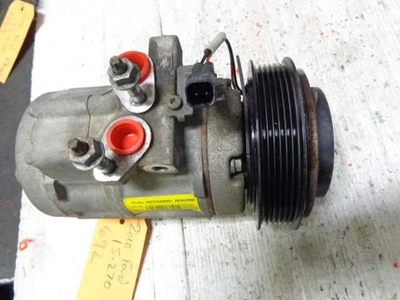 09 10 FORD F350 SUPER DUTY AC COMPRESSOR GASOLINE ENGINE 655176 Foto 1 de 4