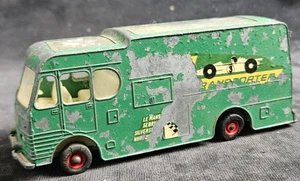 Vintage King Size Lesney Product Matchbox K-5 BP Racing Car Transporter Green - Picture 1 of 9