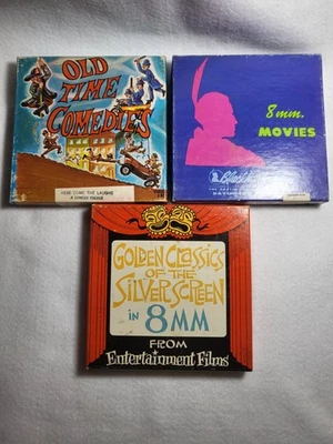 Three Vintage 8mm Films A One Night Stand, Odd Reel, & Here Come The Laughs - Image 1 of 4