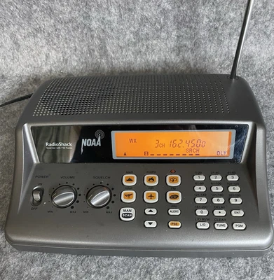 Radio Shack Pro-405 Escáner de Escritorio NOAA FM Alerta Meteorológica Antena Ham VER VIDEO Foto 1 de 4